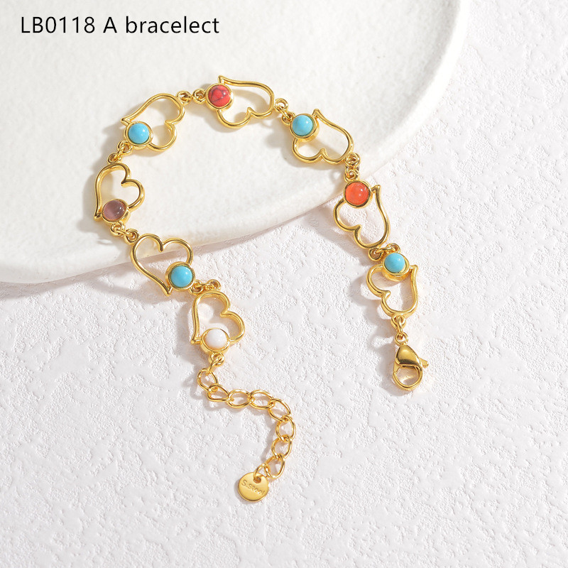 LB0118 Chain Bracelet and necklace