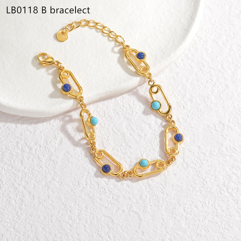 LB0118 Chain Bracelet and necklace