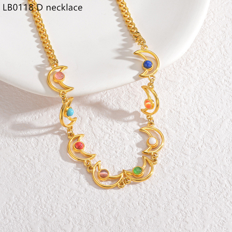 LB0118 Chain Bracelet and necklace
